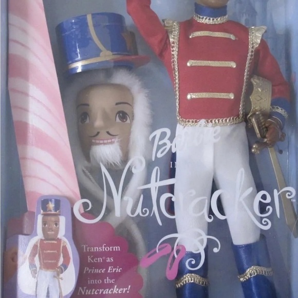 Barbie in the Nutcracker 52689 African American Ken Doll Prince Eric New in Box - Picture 3 of 5